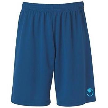 uhlsport Center Basic II Pantalón Corto de Equipaciones, Hombre, Azul Marino/Celeste, XXS/XS