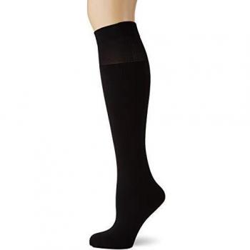 Dim Mi- Bas Perfect Contention Transparent 25d Calcetines, 25, Negro