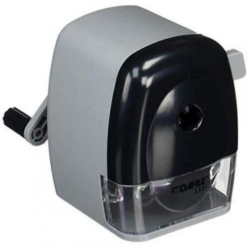 Dahle 00133-21281 - Sacapuntas de escritorio, plateado