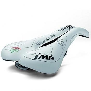 Selle SMP TRK Man Gel sillín para hombre blanco, TRKANGELBIANCA