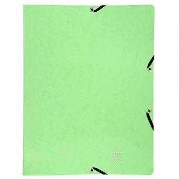 Carpeta de anillas EXACOMPTA Iderama, mecanismo de 2 anillas, A4, 15mm, verde anís
