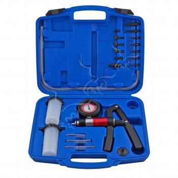 KIT PARA SANGRAR Y PURGAR FRENOS. COMPROBADOR DE PRESIÓN Y VACÍO Sangrador purgador
