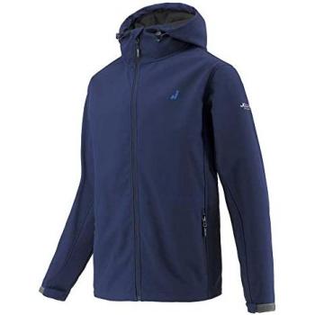 Chaqueta Soft-Shell con Capucha Joluvi Mengali para Hombre Fleece Azul Marino