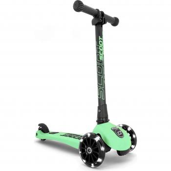 Scoot and Ride Highway Kick Patinete con LED Kiwi 3-6 años