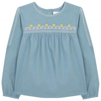 Gocco Blusa De Gasa Bordada, Niñas,