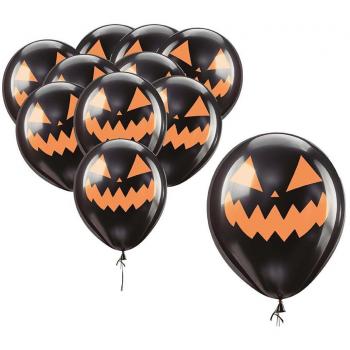 Pack de 10 Globos de Calabaza de 30 cm