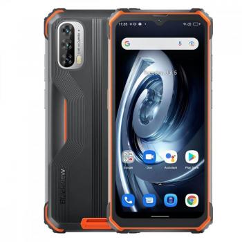 Blackview BV7100 - Smartphone Naranja con 6 GB de RAM y 128 GB de almacenamiento