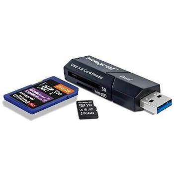 Integral USB 3.0 Card Reader USB 3.0 Negro - Lector
