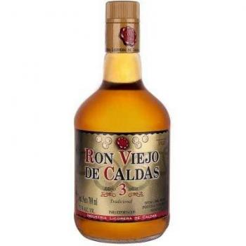 Ron Viejo de Caldas, Añejado 3 Años, Botella 700ml