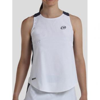 Camiseta de mujer Bullpadel Neuman Blanca