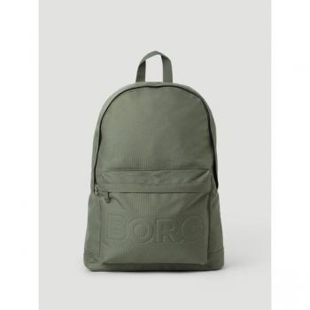 Björn Borg Embossed Street Backpack Green