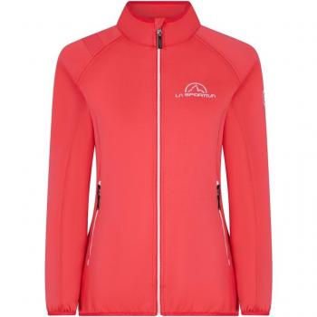 Chaqueta de montaña de mujer Forro polar La Sportiva Promo Fleece rosa coral - XS