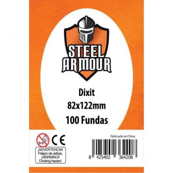 Fundas Steel Armour para cartas Dixit - Tamaño Carta 80x120, paquete de 100 unidades