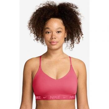 Sujetador deportivo de mujer Nike Indy Sujeción ligera Dri-FIT Rosa (L)