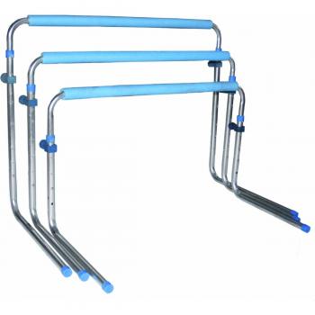 Central Atletismo Self Volver Tubular de aluminio ligero compacto deporte Hurdle