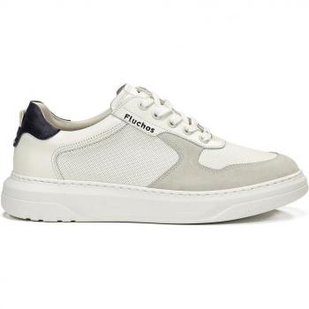 Fluchos F1970 - Zapatos de cordones deportivos para hombre en color blanco