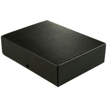 Carpeta para documentos ELBA A4, 80 mm, Hartpappe, negro