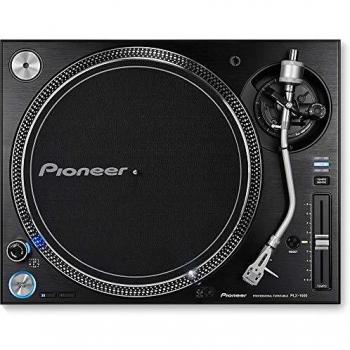 Giradiscos DJ - Pioneer PLX-1000, Negro, tracción Directa, 33 RPM, Anti-Vibraciones