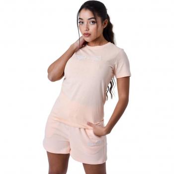 Basic Women's T-Shirt with Embroidered Signature Logo - Project X Paris