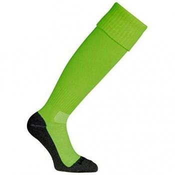 uhlsport Team Pro Essential Medias de Equipaciones, Sin género, Verde Flúor, 28-32
