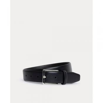Cinturón de piel Cactus Edge negro para hombre de Hackett con forro de piel vegana
