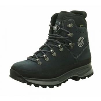 Botas de senderismo Lowa Lady III Gore-Tex para mujer, color azul marino, con cuero nubuck