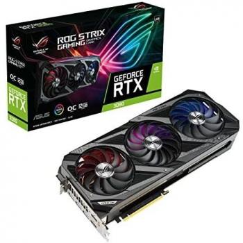 ASUS ROG Strix NVIDIA GeForce RTX 3080 OC Edition - Tarjeta Gráfica Gaming