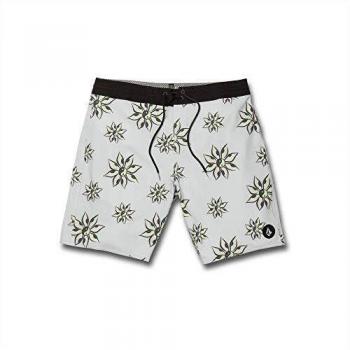 Volcom - Boardshort Burch Stoney 19 - Bañador Hombre - Gris