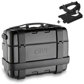 Top Case Set Yamaha X-Max 125 10-13 Givi Monokey TRK33B negro