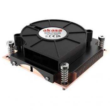 Akasa AK-CC7401BP01 1U Low Profile Intel CPU Cooler