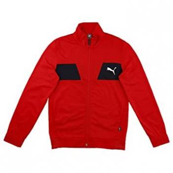 Chándal de Poliéster Puma para Niños, Color Rojo, Talla 9-10 años