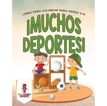 Libro para Colorear de Deportes para Niños de 9 a 12 Años