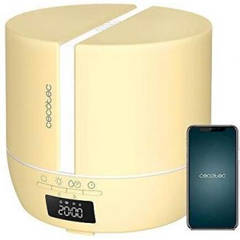 Cecotec PureAroma 550 Connected SunLight Difusor de Aromas 500ml Bluetooth - Pantalla LED - Altavoz - Temporizador 12h - 3 Modos