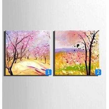 ZSH Rosa madera pintados a mano pintura al óleo, pinturas decorativas, comedor sala de estar, decorar fotos , 1