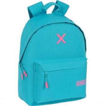 Mochila Safta Munich Basic para Portátil 14.1 Color Turquesa