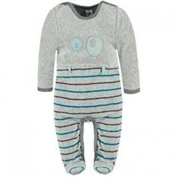 Kanz 1tlg. Schlafanzug, Pijama para Niñas, Grau