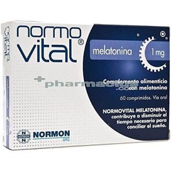 Normon Normovital Melatonin 1mg 60 Tablets
