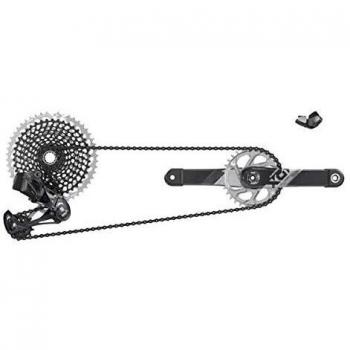 Sram Grupo X01 Eagle Axs Biela, 170 mm, Corona 34 Dientes, 12 velocidades Dub Boost Unisex Adulto, Multicolor, Talla Única