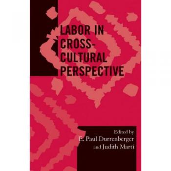 Cross-Cultural Labor Analysis: Society for Economic Anthropology Monograph Series Volume 23