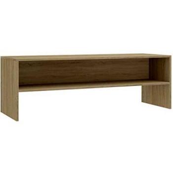 vidaXL Mueble TV Blanco y Roble Sonoma 120 x 40 x 40 cm aglomerado