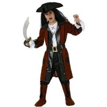 Disfraz de Pirata Infantil Marrón Atosa 7-9 Años (6 Piezas)