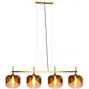 Kare Golden Goblet Quattro Lámpara Colgante de 4 Luces Ø25cm