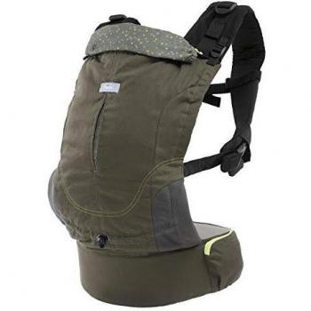 Marsupio Chicco Myamaki Fit Leaf 0-15 kg, con riñonera y mochila portabebés