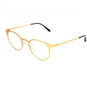 Italia Independent I-I 5220 NEW I-THIN METAL 120.120 Men's Eyeglasses Gold Size 46 - Blue Light Block Available