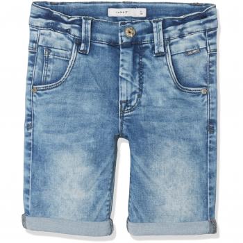NAME IT Nkmtheo Dnmclas 2012 Long Shorts Noos, Pantalones Cortos Niños, Azul
