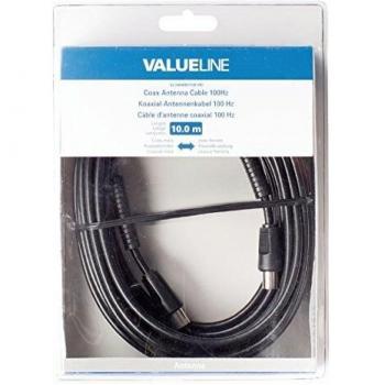 Coaxial Antenna Cable 100 dB Coaxial Male – Coaxial Female 10.0 m Black