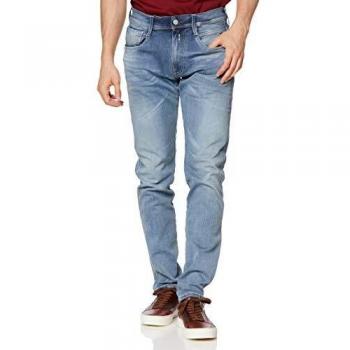 REPLAY Men's Anbass Hyperflex Stretch Jeans Blue in Size 32W 34L