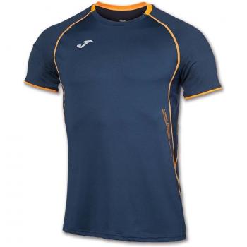 Joma - Camiseta running olimpia flash marino m/c para hombre