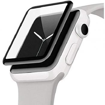 Belkin F8W840vf-P1 ScreenForce - Protector de Pantalla Edge to Edge Ultraglass para Apple Watch