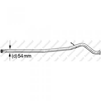 Tubo de reparación para catalizador BOSAL 889-631